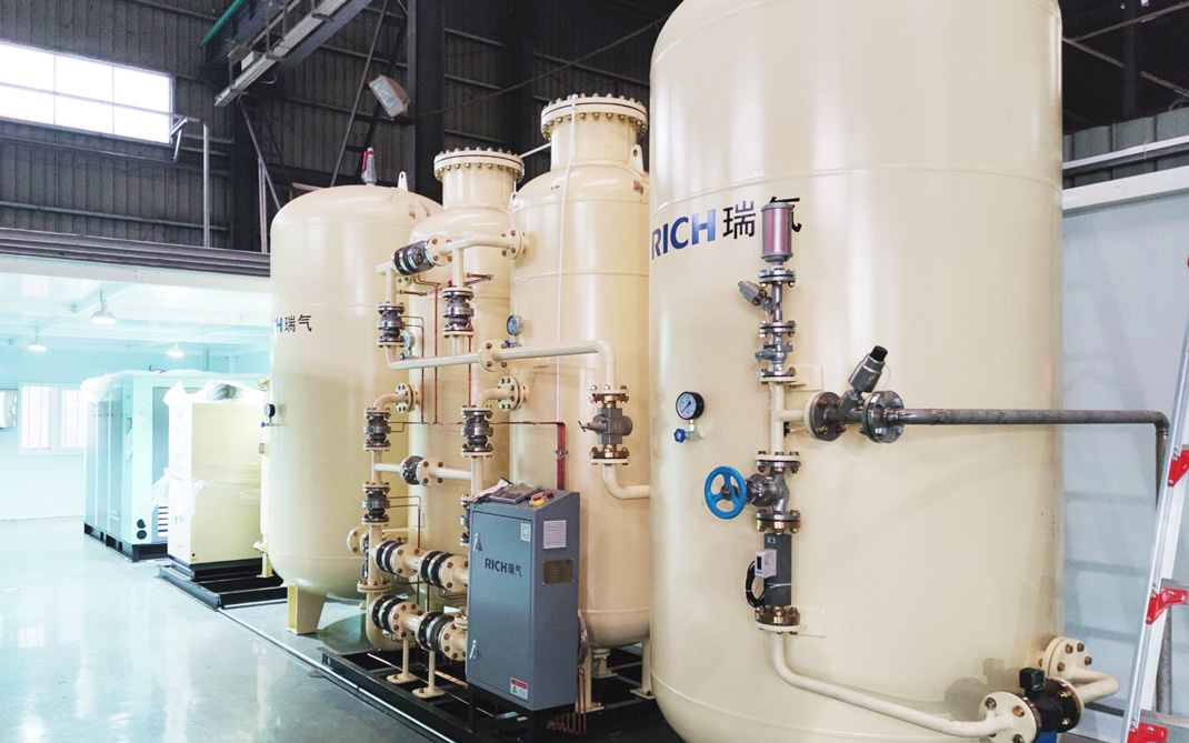 新征程，我們再出發(fā)——瑞氣生產(chǎn)的400立方節(jié)能型制氮機(jī)調(diào)試成功